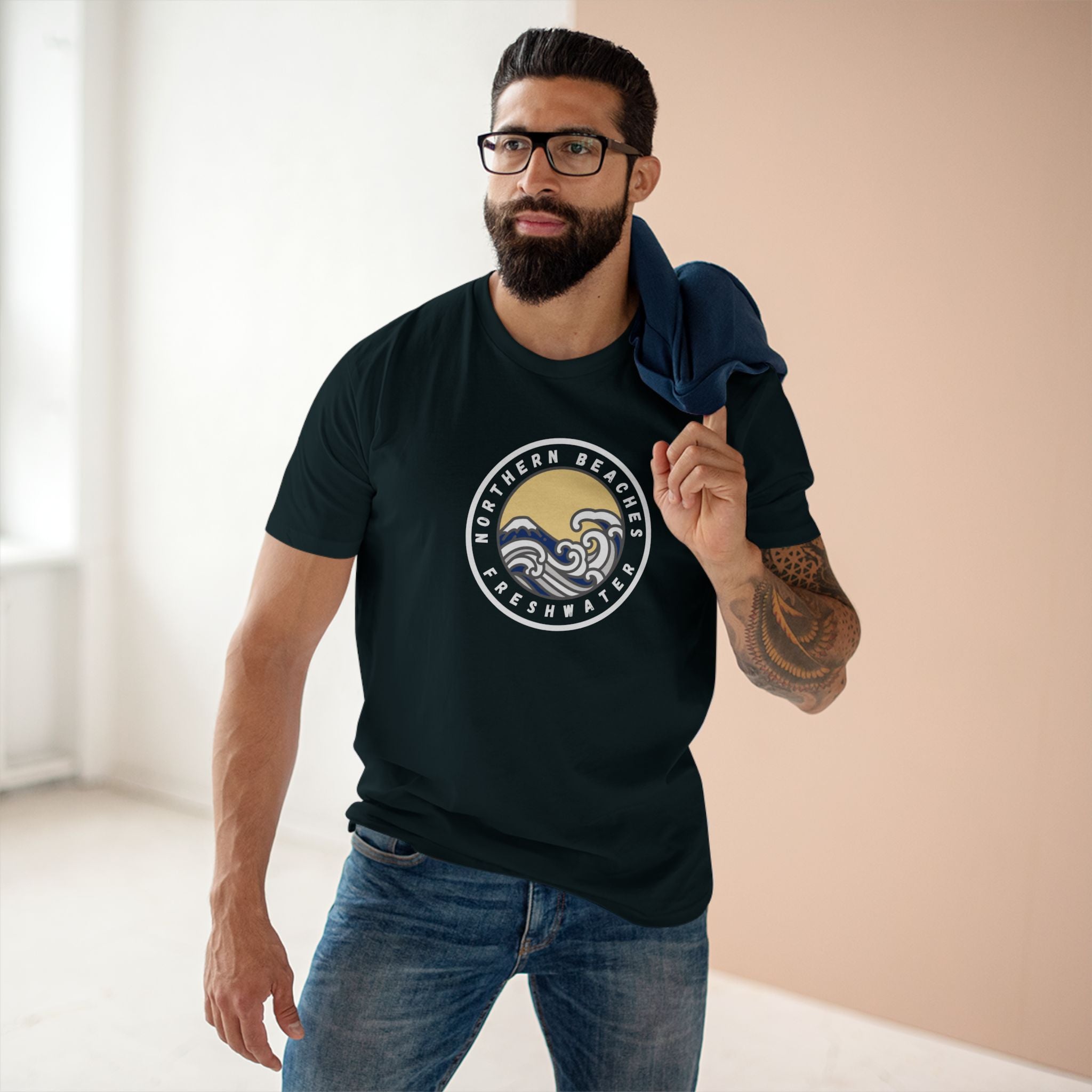 Freshwater Northern Beaches Sydney Australia custom logo T-Shirt Printify