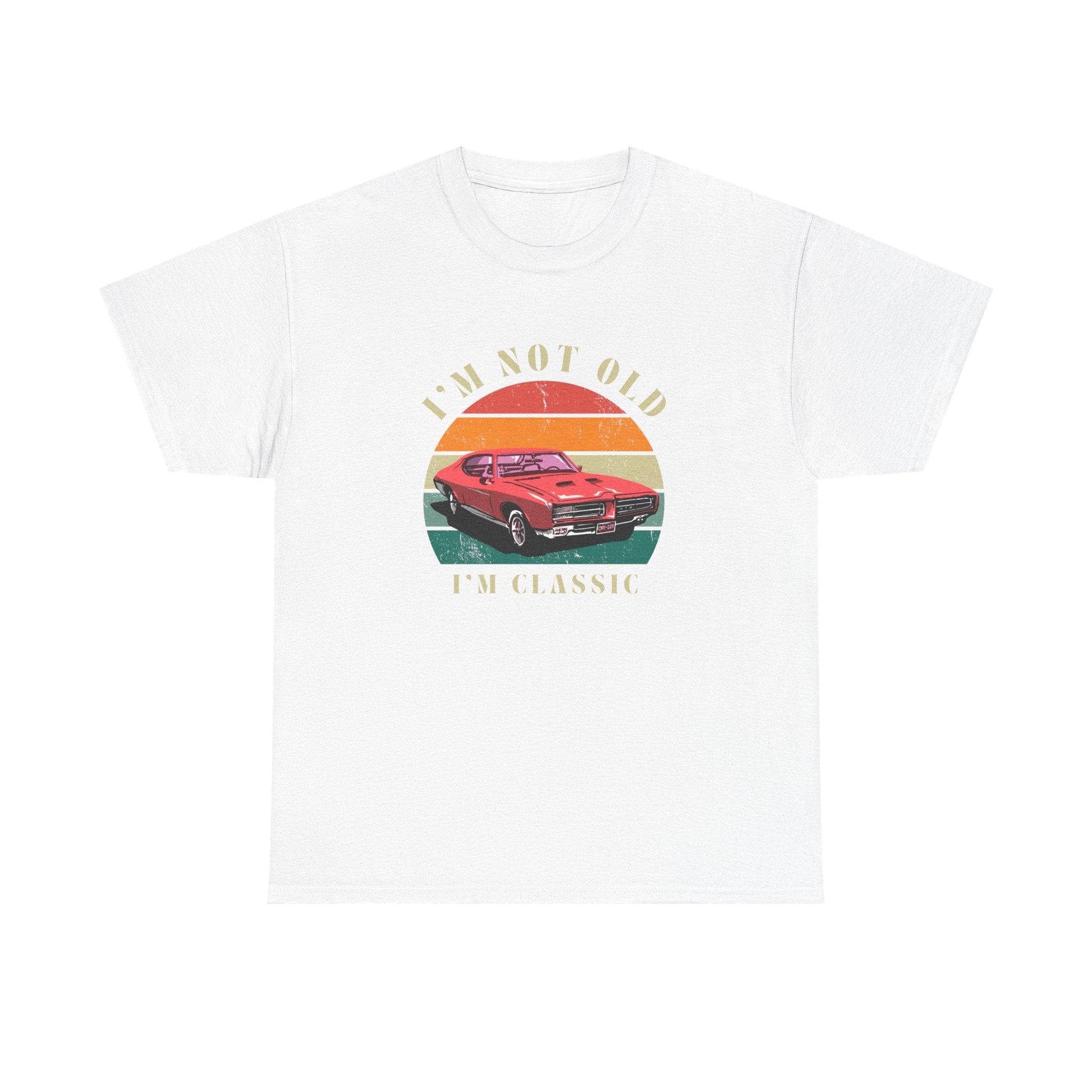 Vintage Car Lover Tee - I'm Not Old I'm Classic T-Shirt 