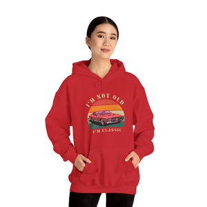 Vintage Classic Humour Logo Hoodie 