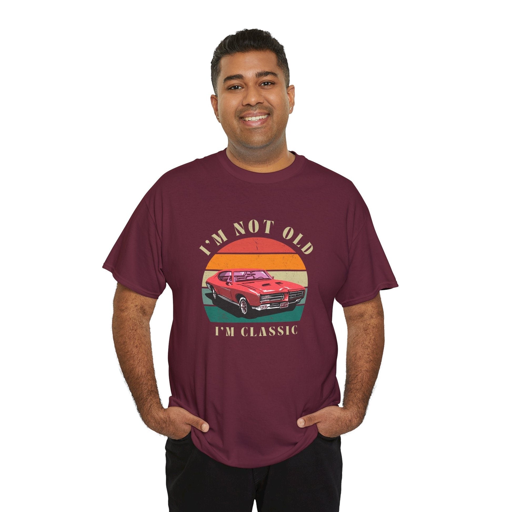 Vintage Car Lover Tee - I'm Not Old I'm Classic T-Shirt 