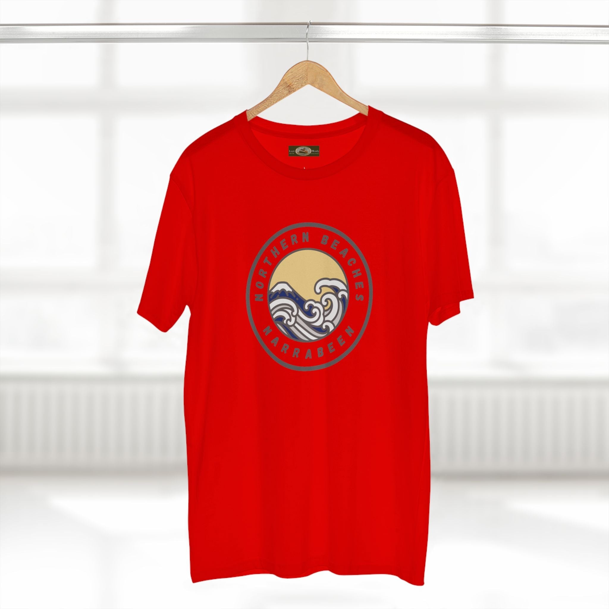 Narrabeen Northern Beaches Sydney Australia Printed Logo T-Shirt Printify
