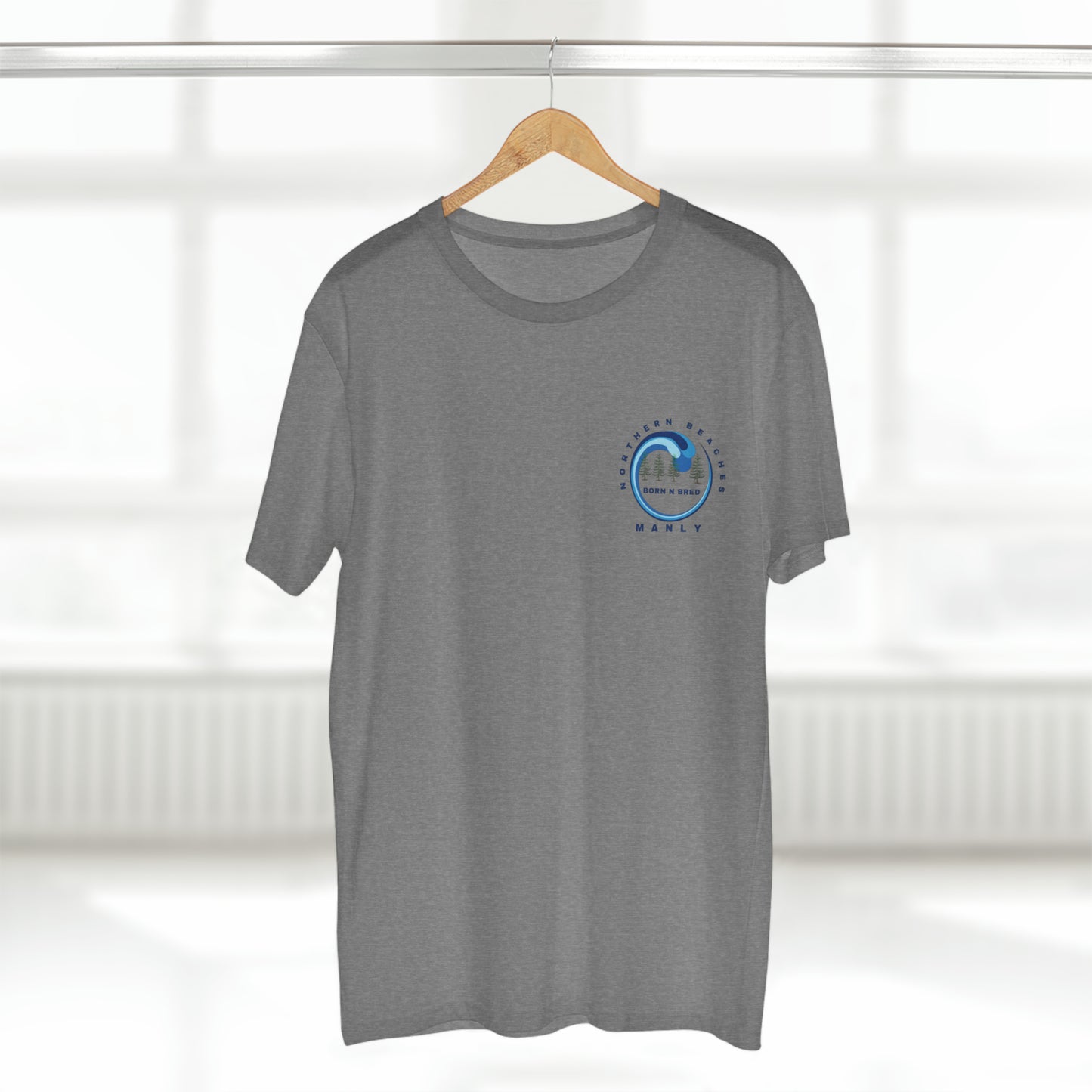 Comfy Cotton T-Shirt Northern Beaches logo