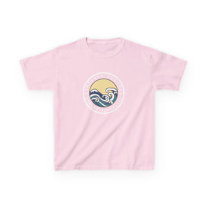 Ocean Wave Kids Cotton Tee – Northern Beaches logo 