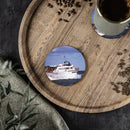 Cork Coasters - 'MANLY' Hydrofoil on Sydney Harbour - Lost Manly Shop