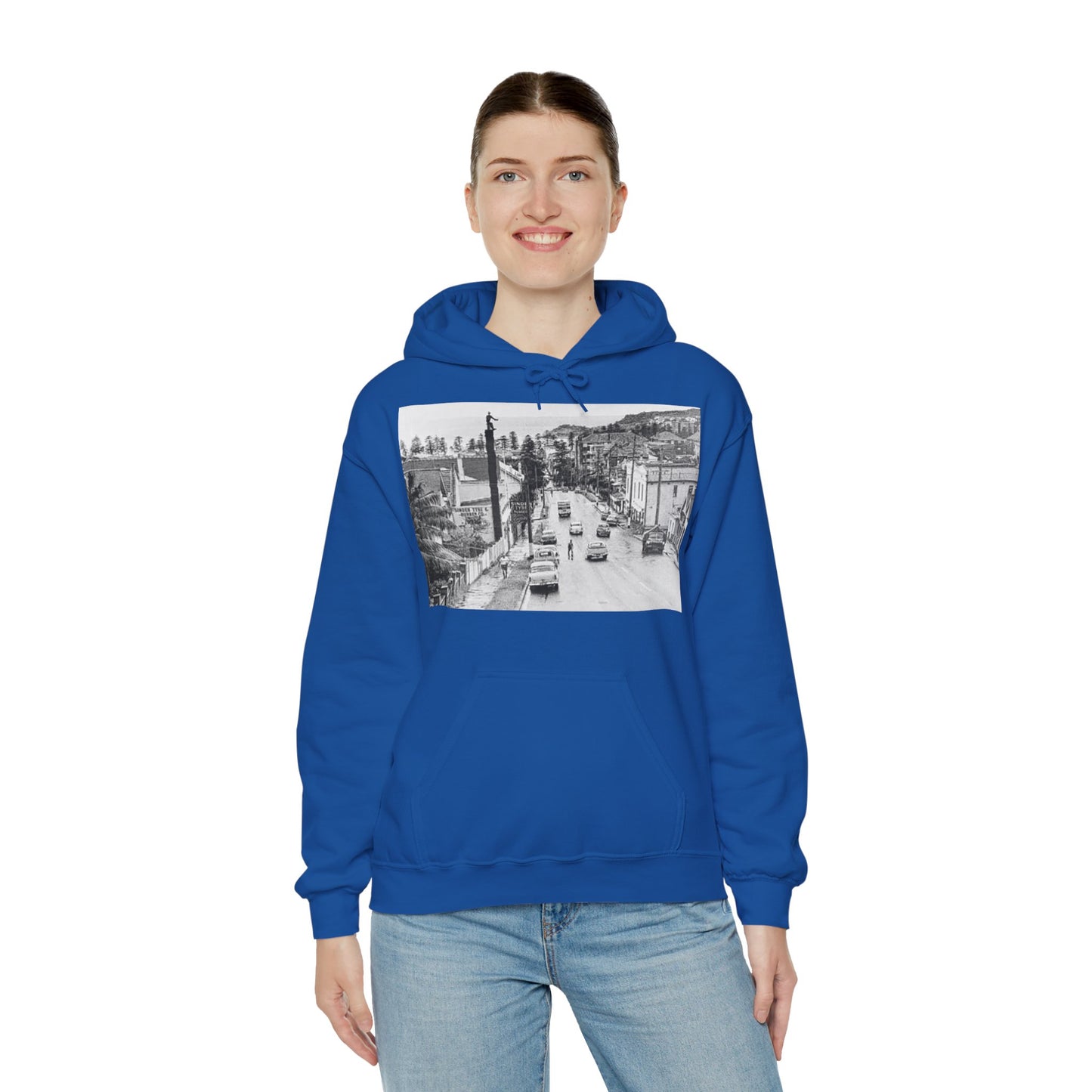 Lost Manly Custom Designed Vintage Print Hoodies - Front, Back or Both!