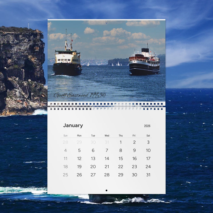 2026 South Steyne Maritime Calendar – Sydney Harbour’s Queen Returns 