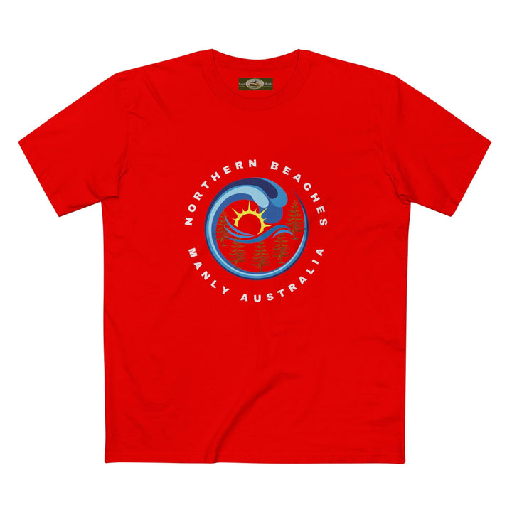 Manly Northern Beaches Sydney Australia Printed Logo T-Shirt Printify