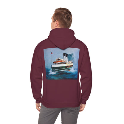 Dee Why Ferry by Phil Belbin Vintage Hoodie