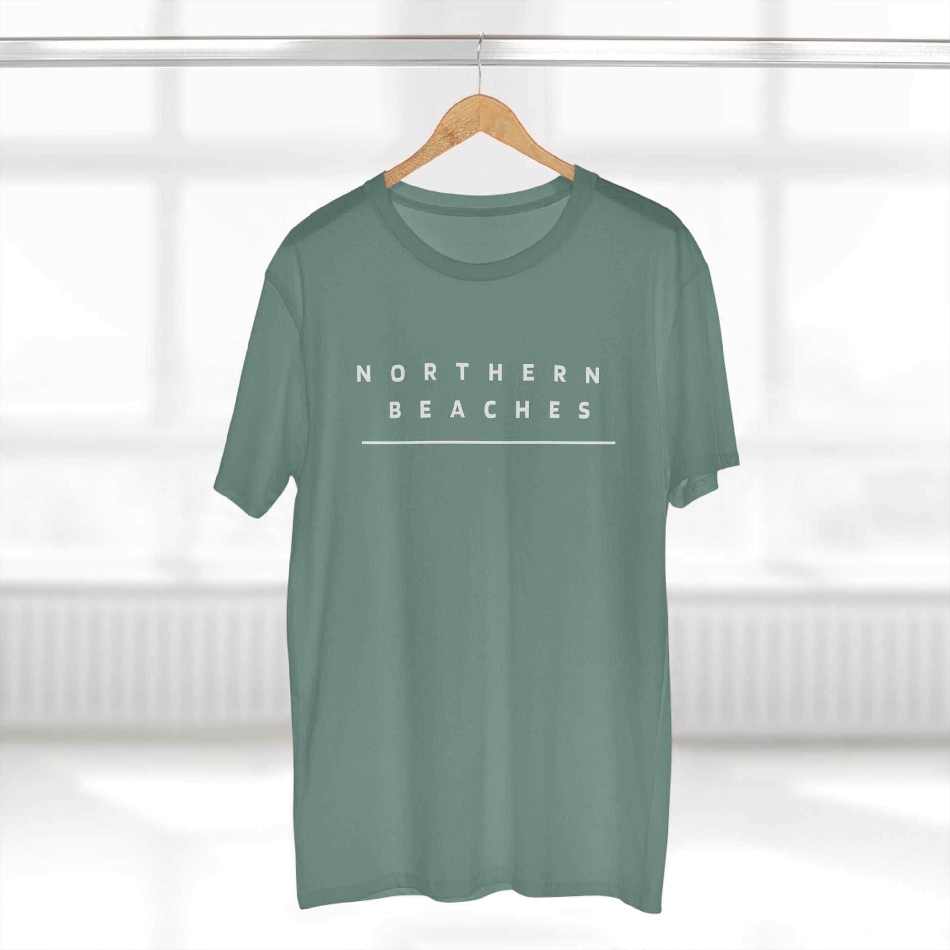 Northern Beaches custom Logo front/back Design Adult T-Shirt 