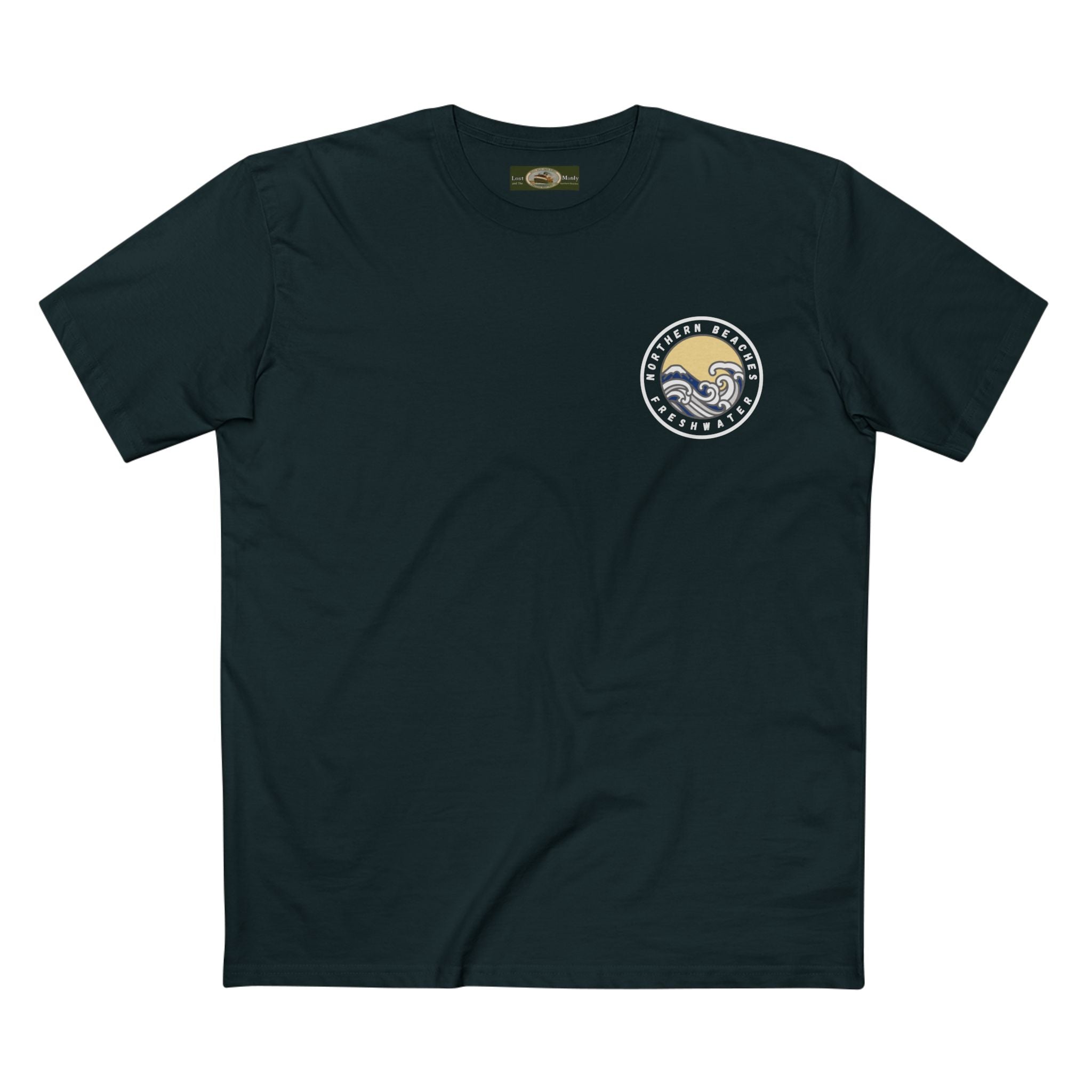 Freshwater Northern Beaches Sydney Australia Printed Logo T-Shirt Printify