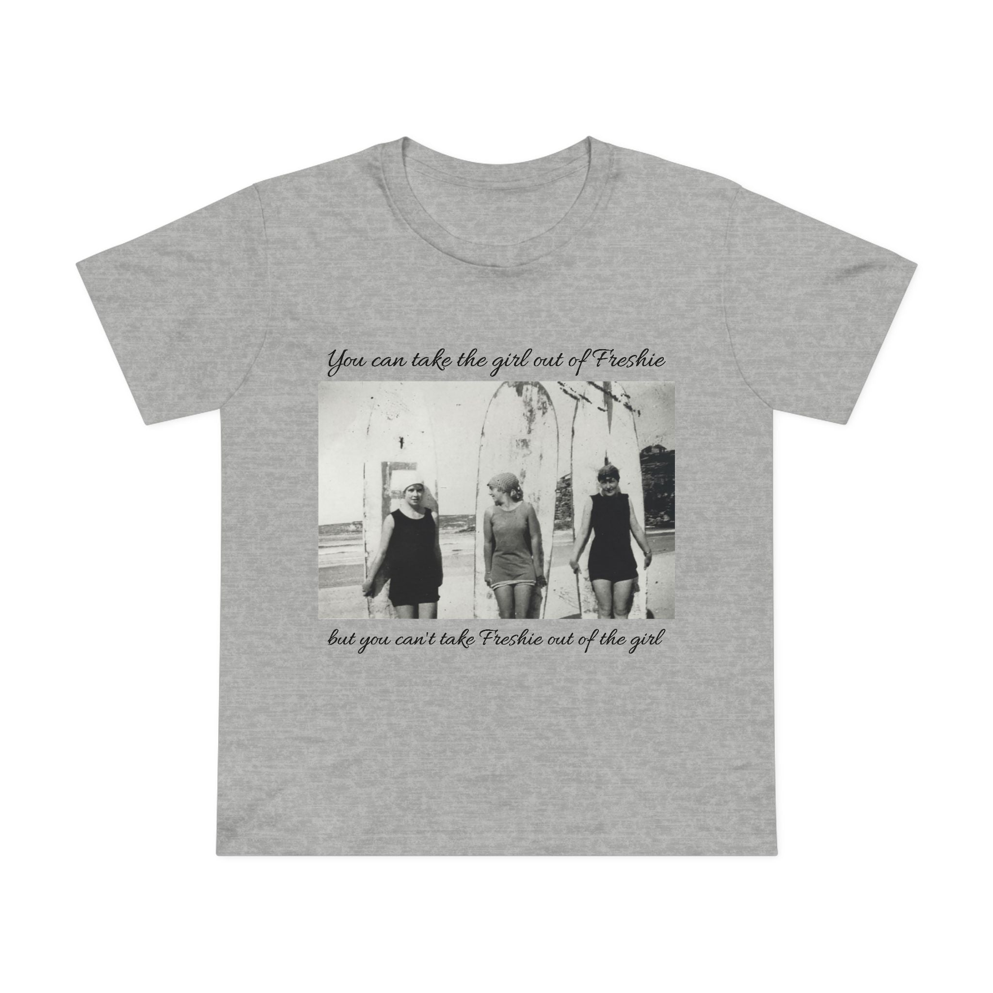 Vintage Women’s Maple Tee - ‘You Can Take the Girl Out of Freshie’ Graphic T-Shirt 