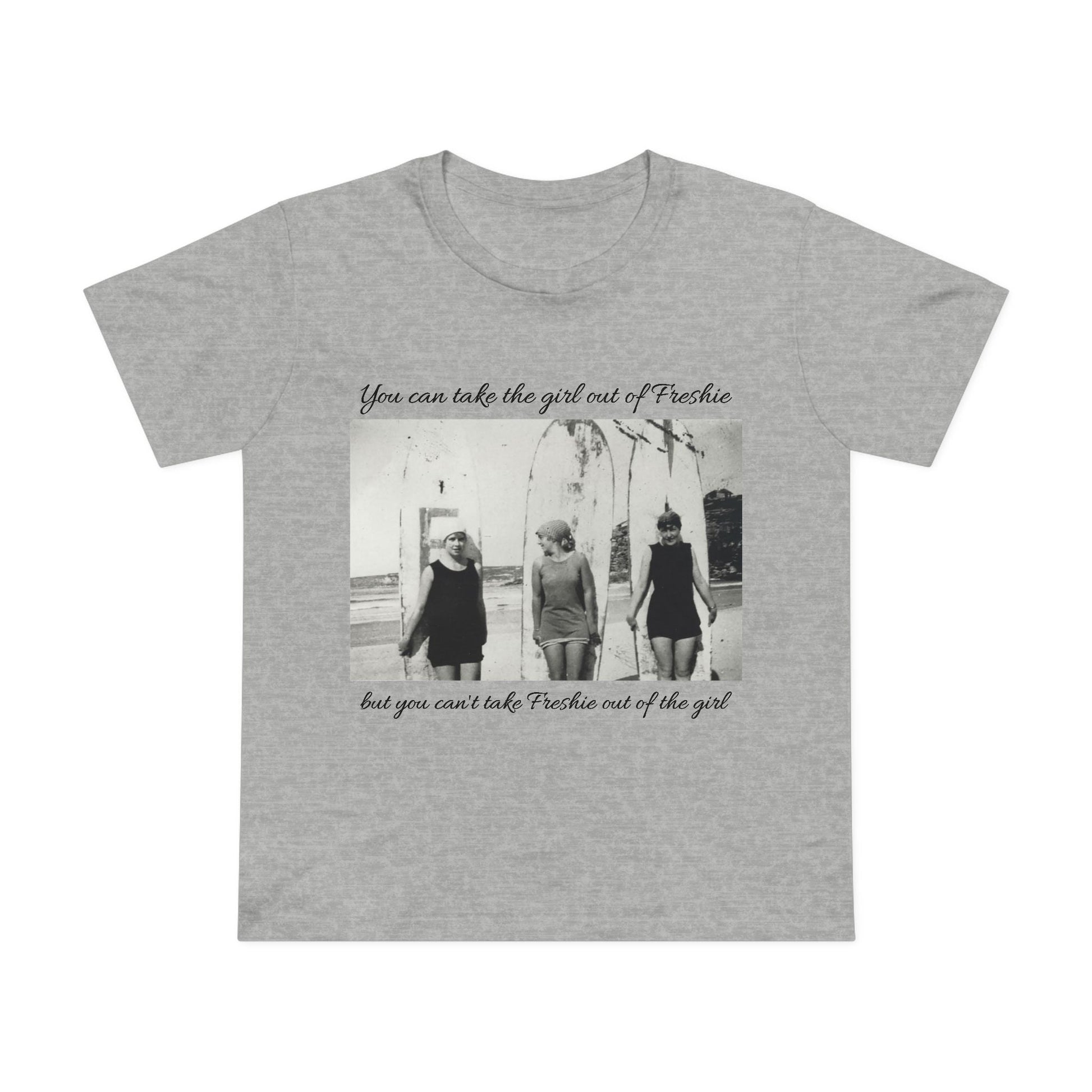Vintage Women’s Maple Tee - ‘You Can Take the Girl Out of Freshie’ Graphic T-Shirt 