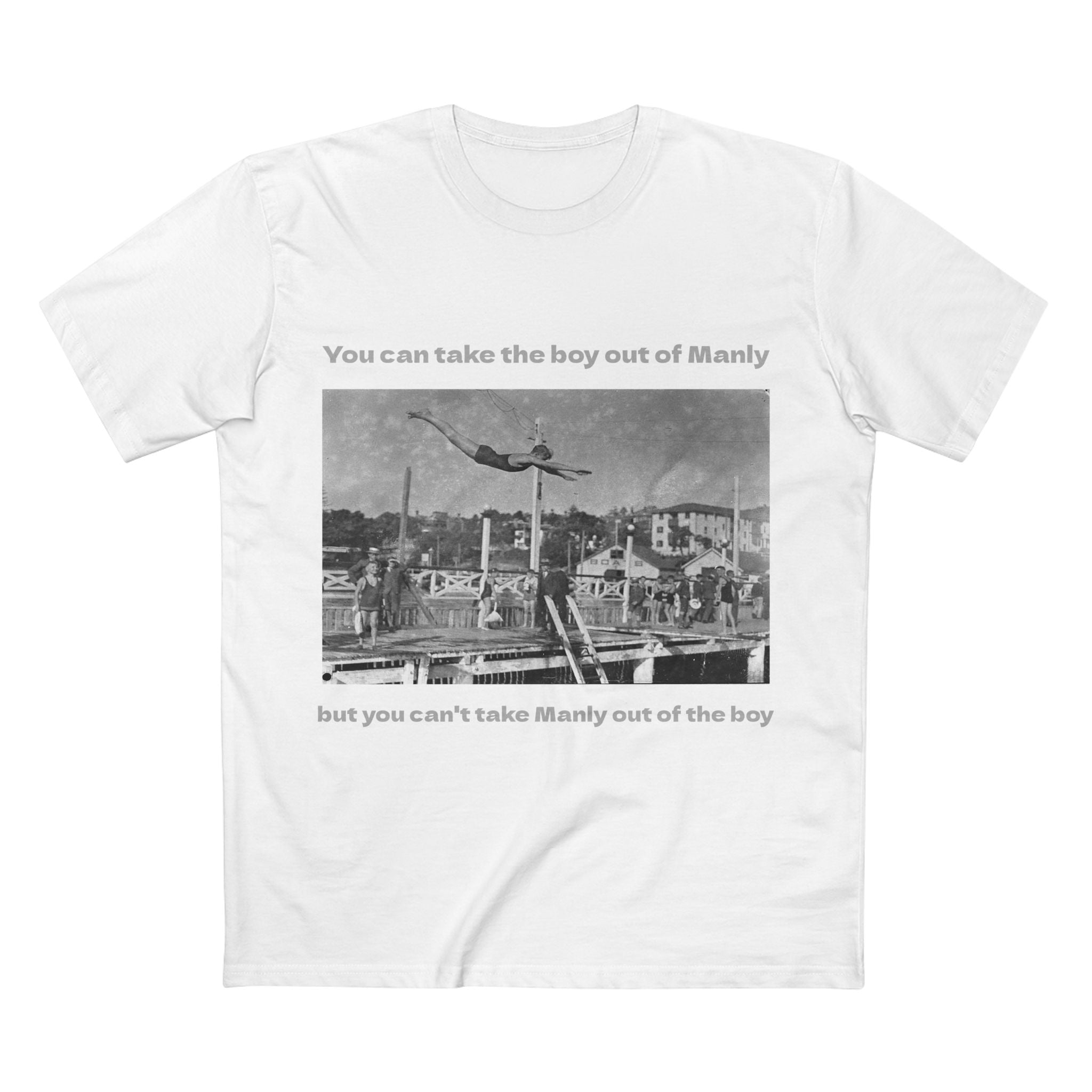 Manly Vintage custom logo T-Shirt