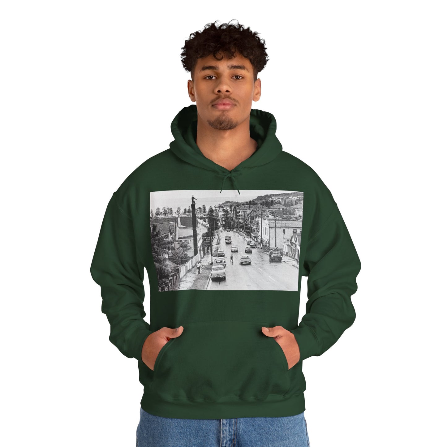 Lost Manly Custom Designed Vintage Print Hoodies - Front, Back or Both!