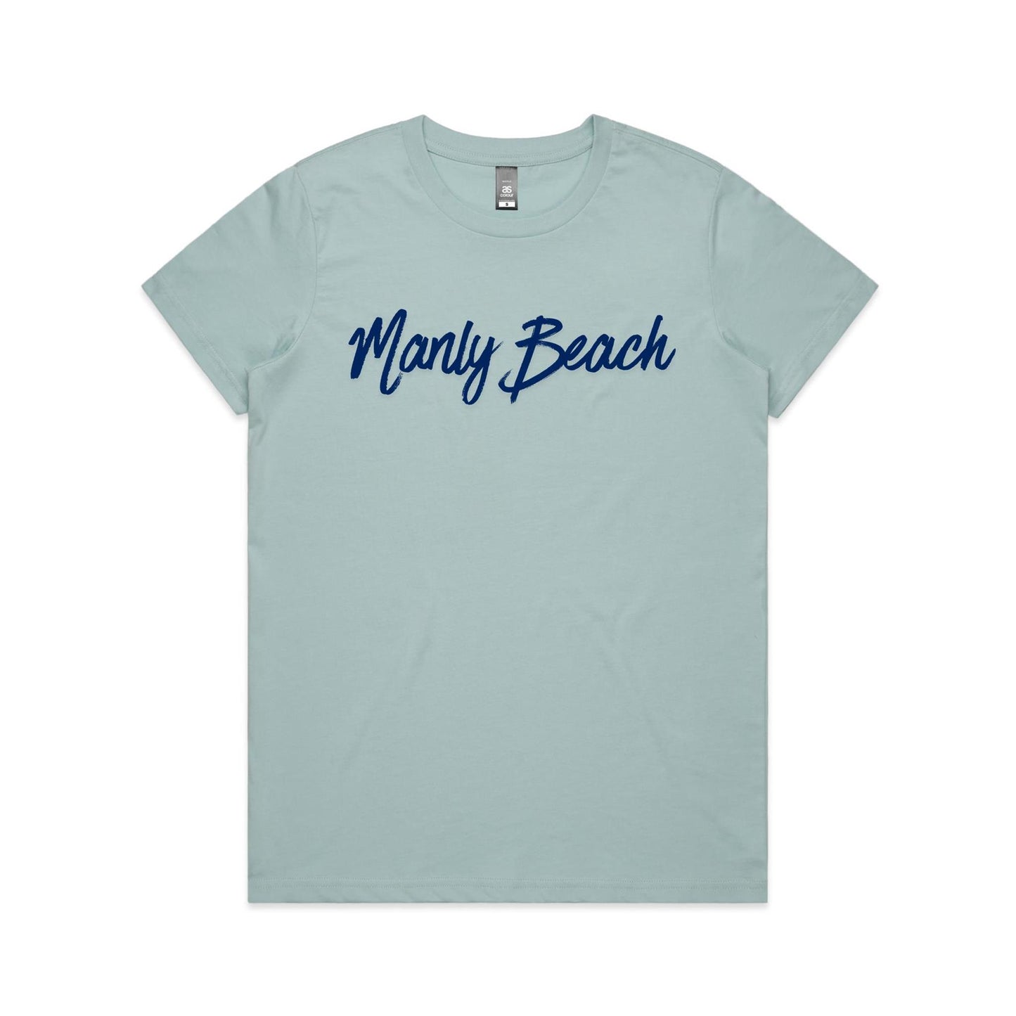Lost Manly Custom Manly Beach Logo Edition AS Colour Women's Maple Tee - Lost Manly Shop