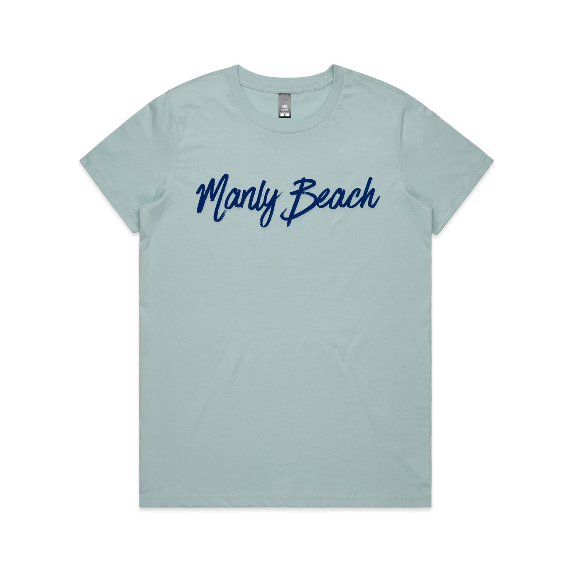 Lost Manly Custom Manly Beach Logo Edition AS Colour Women's Maple Tee - Lost Manly Shop