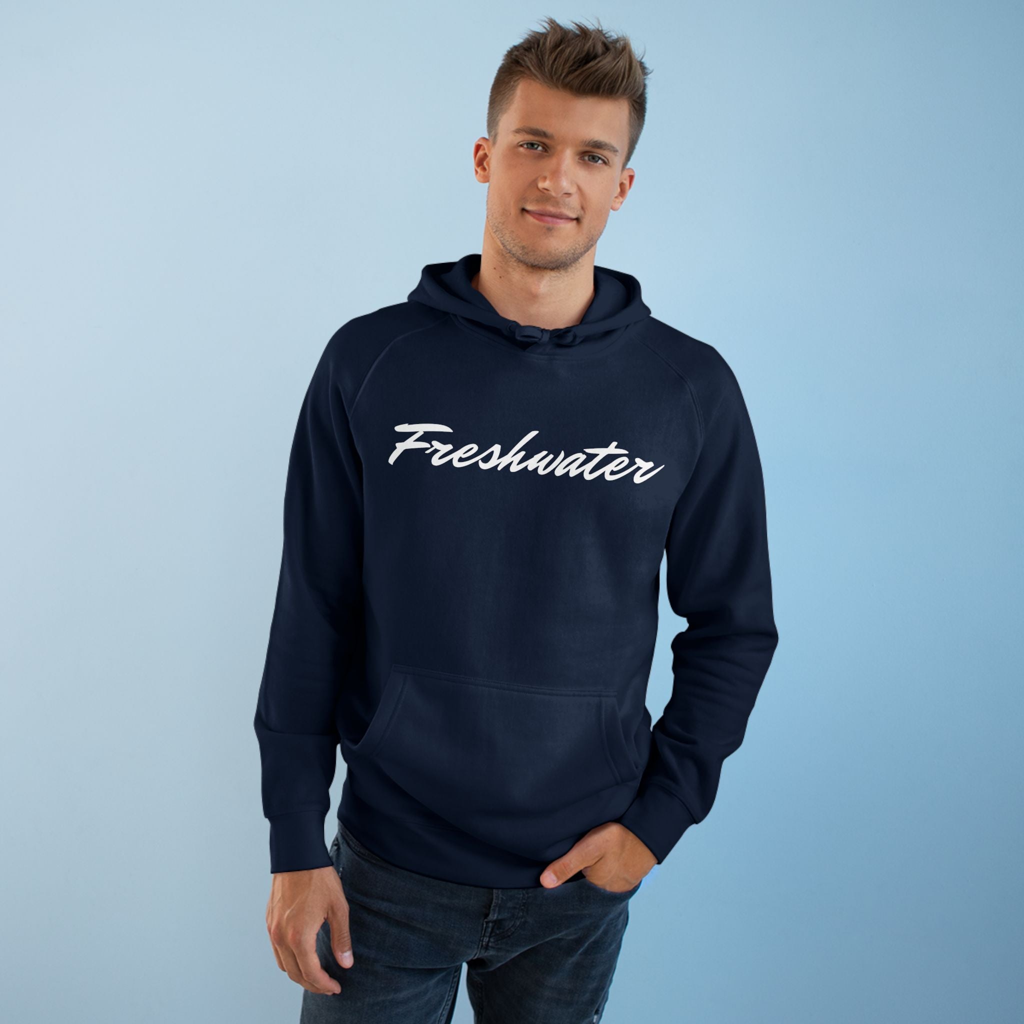 Freshwater Custom Logo Unisex Hoodie 