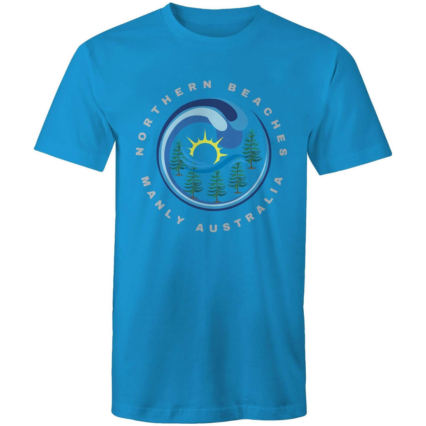Manly Northern Beaches Sydney Australia Printed Logo T-Shirt Ogo Merch
