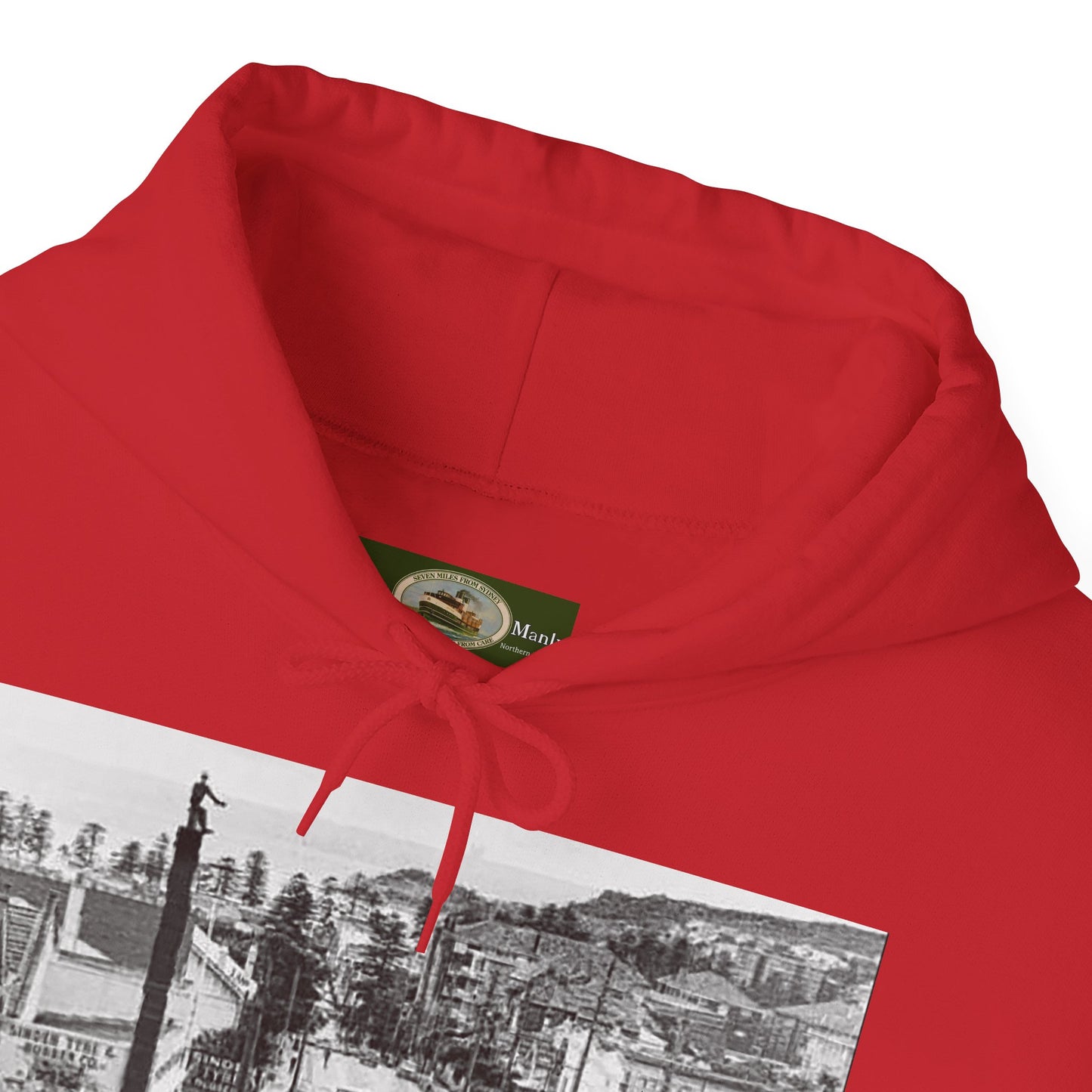 Lost Manly Custom Designed Vintage Print Hoodies - Front, Back or Both!