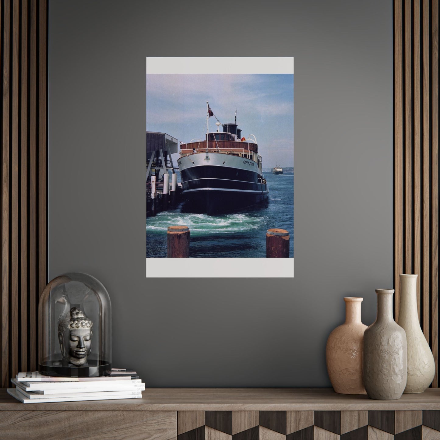 South Steyne Returns to Manly 1993 - Maritime Unframed Poster - Nautical Home Decor 