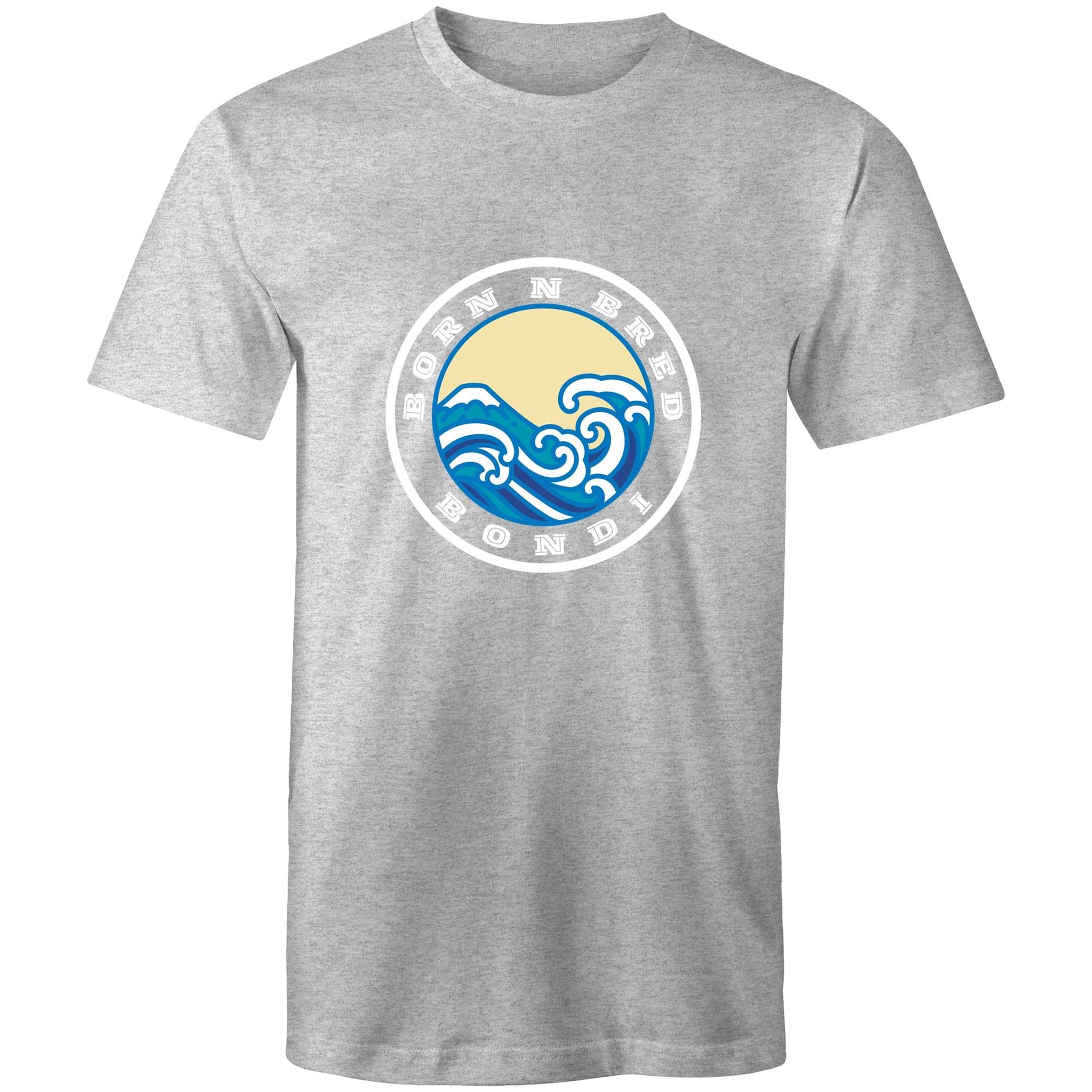 Born n Bred Bondi custom logo printed on AS Colour Staple - Mens T-Shirt 