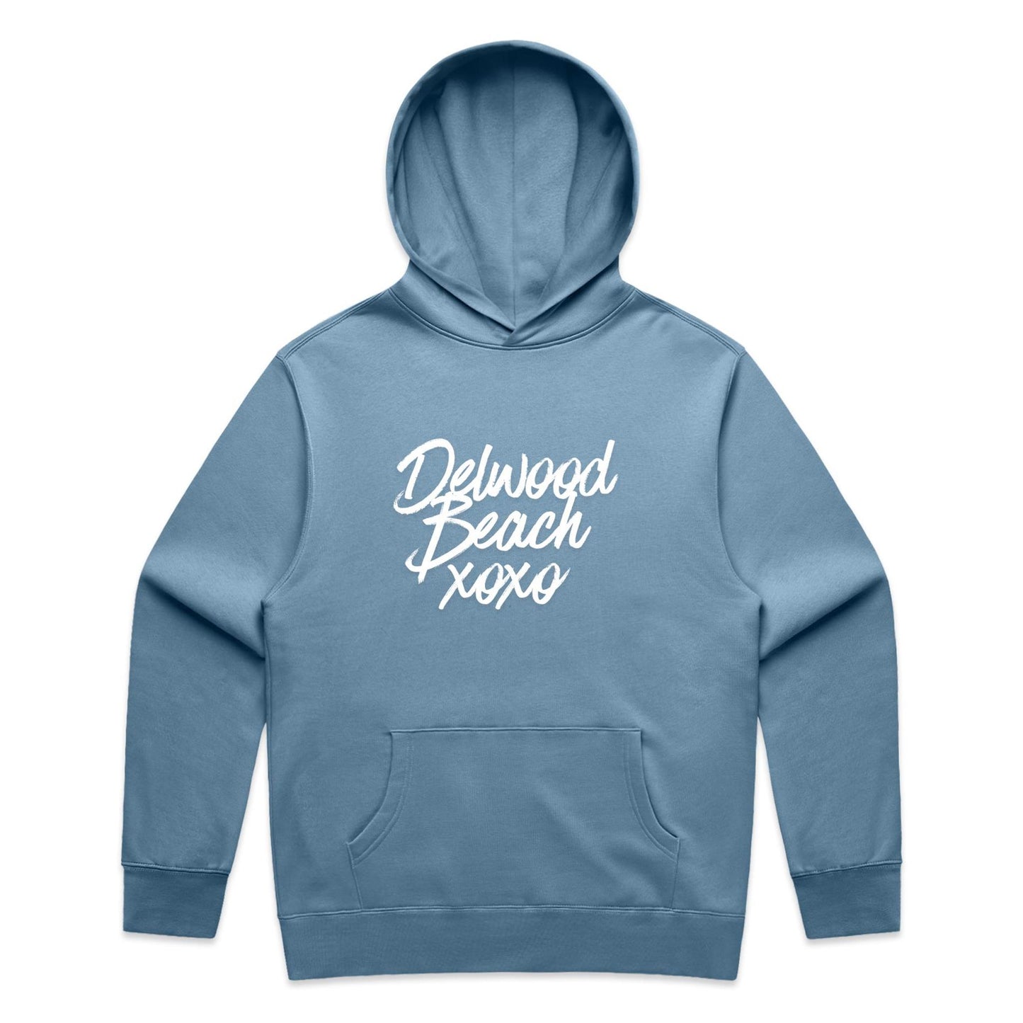 Lost Manly Relax Hood Delwood Beach xoxo custom logo edition - Lost Manly Shop