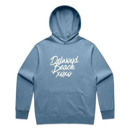 Lost Manly Relax Hood Delwood Beach xoxo custom logo edition - Lost Manly Shop