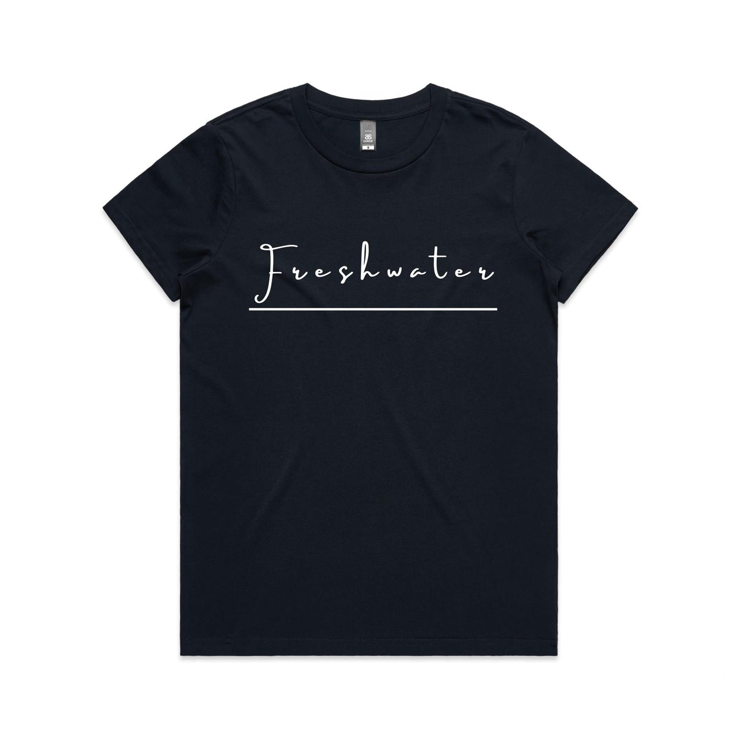 Lost Manly Custom Freshwater Beach Logo Edition AS Colour Women's Maple Tee - Lost Manly Shop
