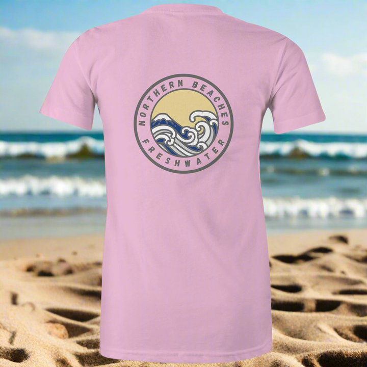 Freshwater Northern Beaches Sydney Australia Printed Logo T-Shirt - Lost Manly Shop