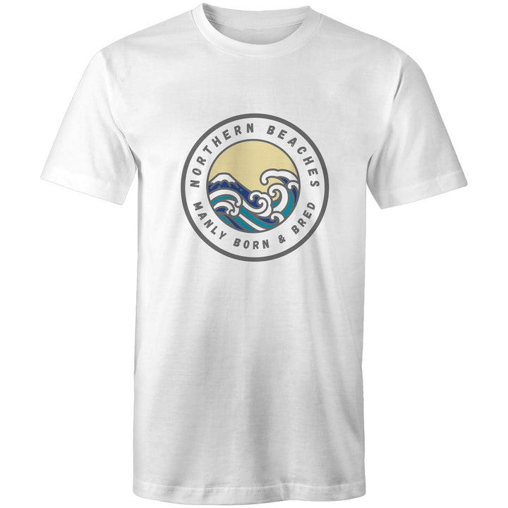 Manly Born n Bred Northern Beaches Sydney Australia Printed Logo T-Shirt Ogo Merch