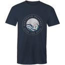 Northern Beaches Born n Bred custom logo printed on AS Colour Staple - Mens T-Shirt 
