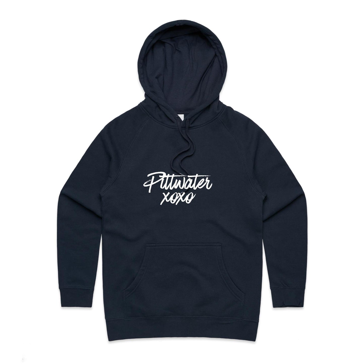 Lost Manly Women's Hoodie Pittwater xoxo custom logo edition - Lost Manly Shop