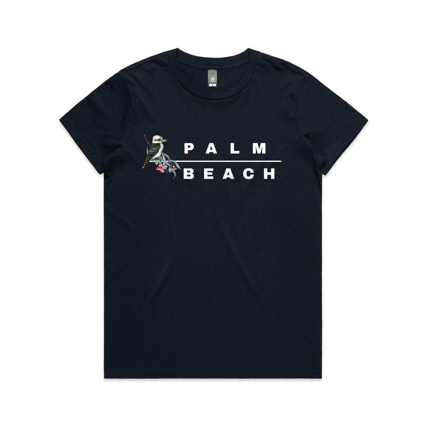 Lost Manly custom logo Palm Beach edition AS Colour Women's Maple Tee - Lost Manly Shop