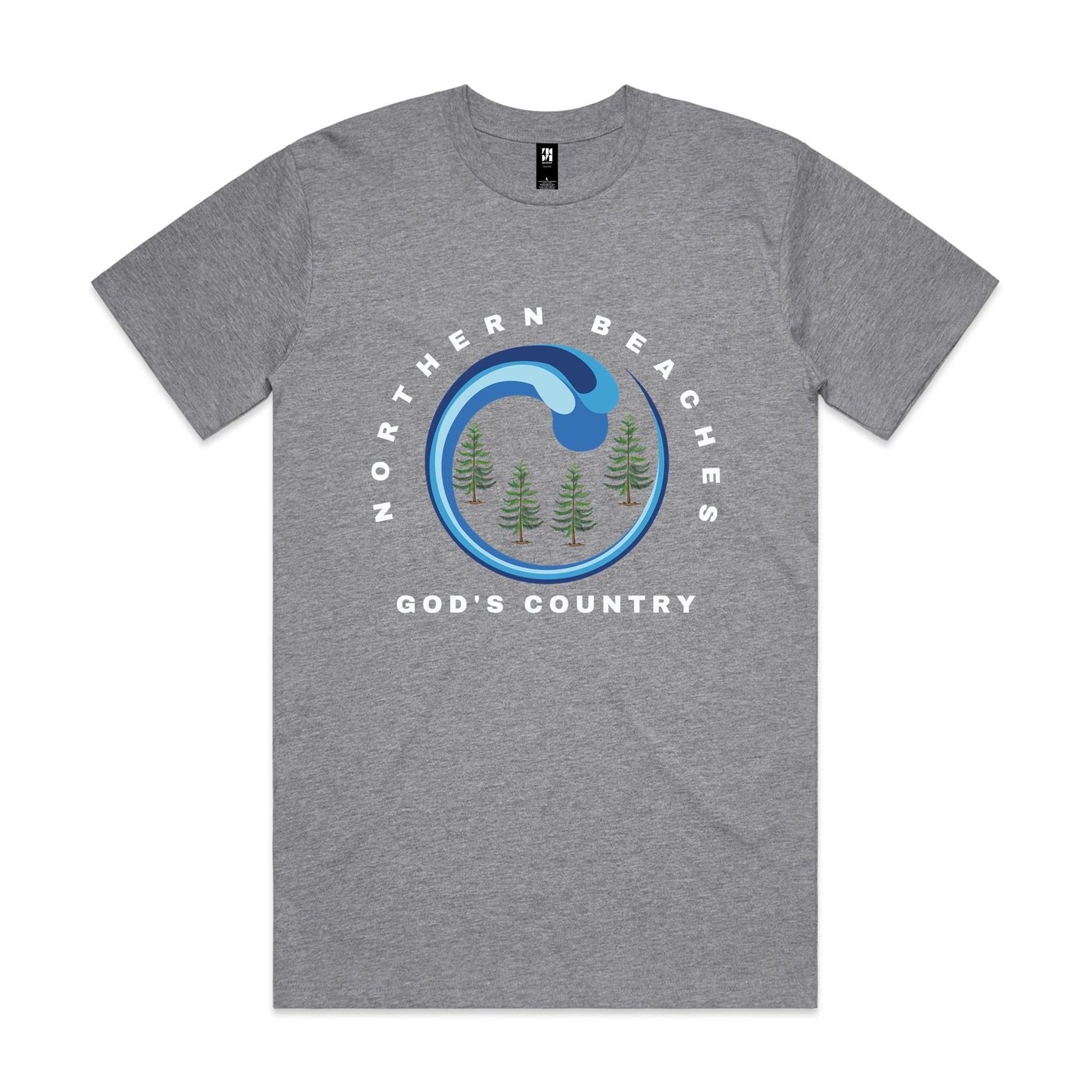 Lost Manly custom logo God's Country edition AS Colour - Classic Tee - Lost Manly Shop