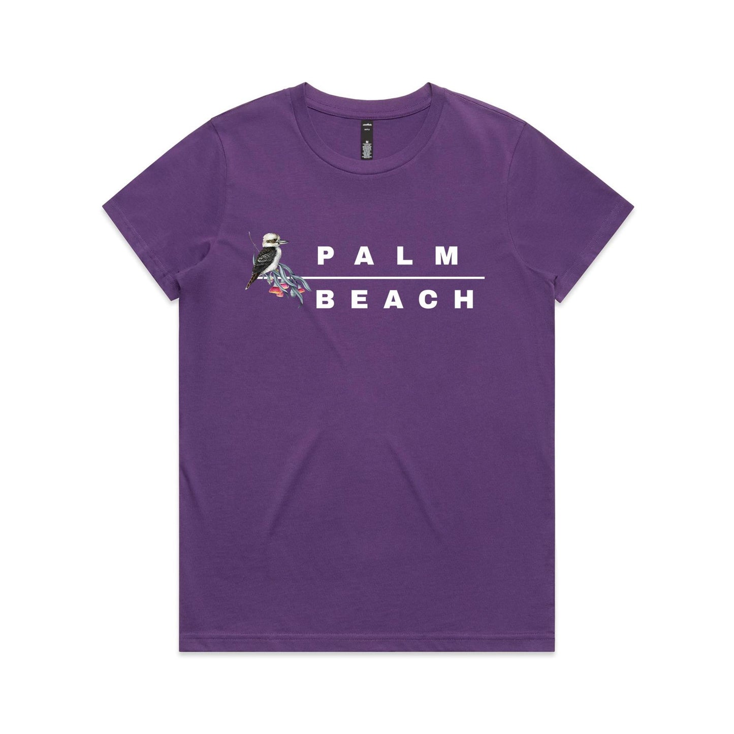 Lost Manly custom logo Palm Beach edition AS Colour Women's Maple Tee - Lost Manly Shop