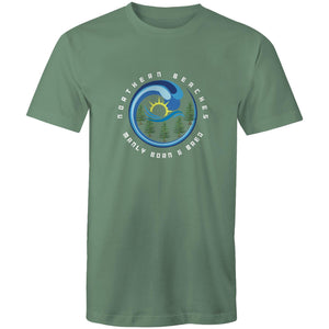 Manly Born n Bred Northern Beaches Sydney Australia Printed Logo T-Shirt Ogo Merch
