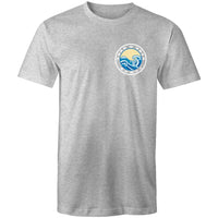 Bondi Born n Bred / Collaroy custom logos printed on AS Colour Staple - Mens T-Shirt 