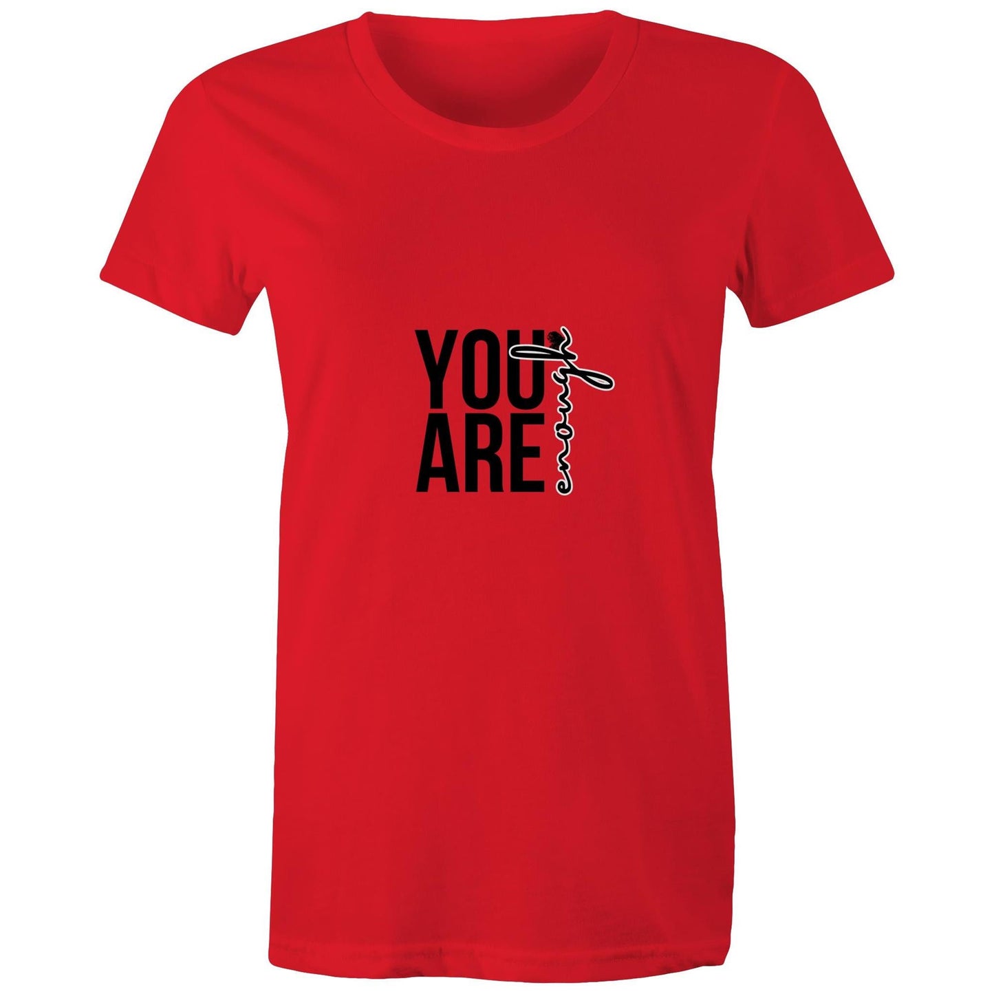 Maple Tee You are Enough Logo 