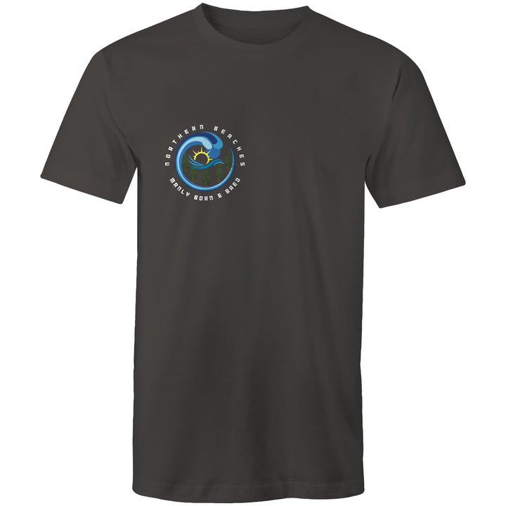 Manly Born n Bred Northern Beaches Sydney Australia Printed Logo T-Shirt Ogo Merch