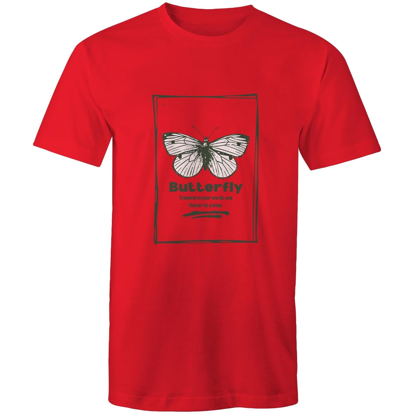 Mens T-Shirt Butterfly custom logo 