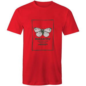 Mens T-Shirt Butterfly custom logo 