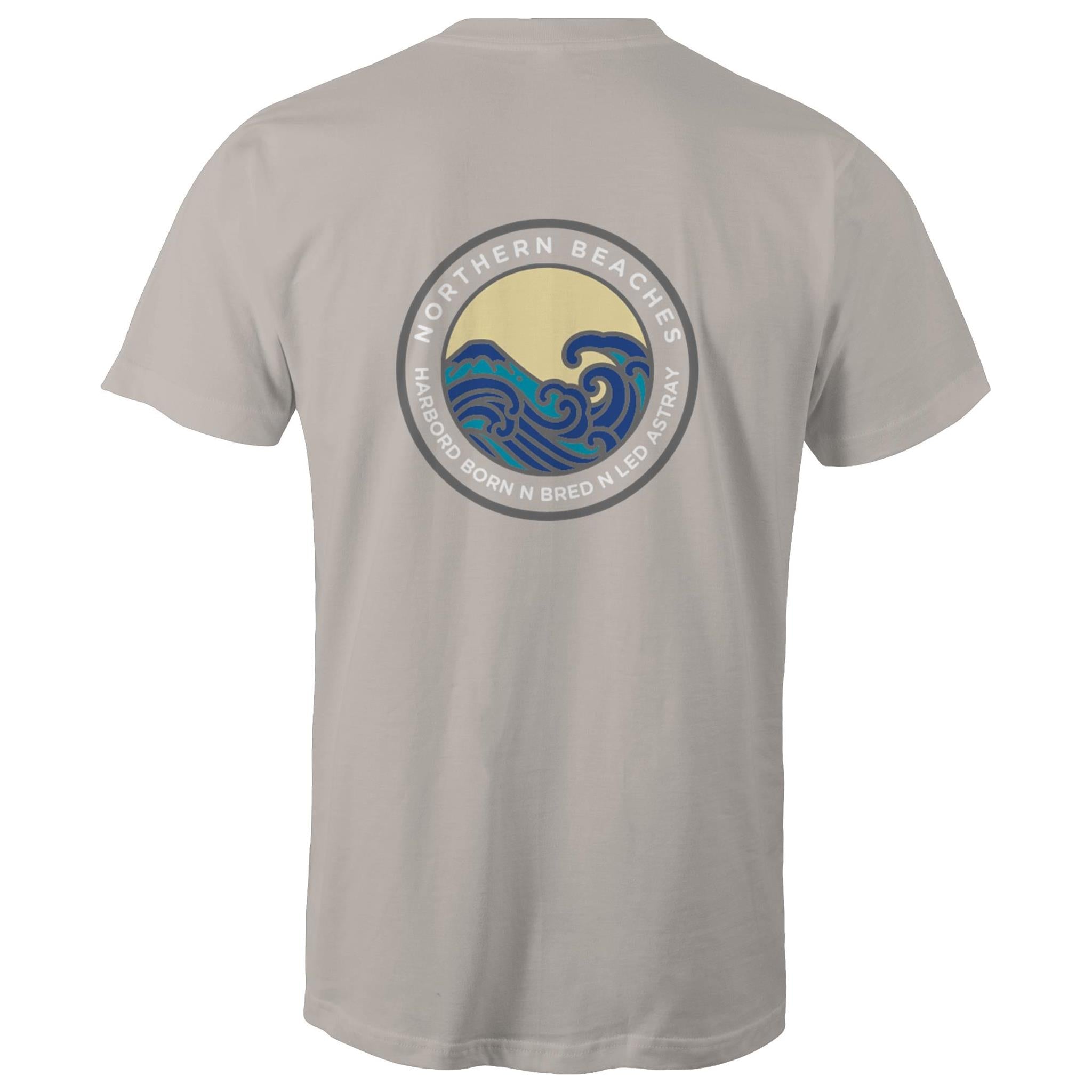 Harbord Born and Bred Northern Beaches Sydney Australia Printed Logo T-Shirt Ogo Merch