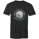 Northern Beaches Born and Bred custom logo printed on AS Colour Staple - Mens T-Shirt 
