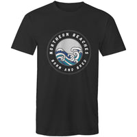 Northern Beaches Born and Bred custom logo printed on AS Colour Staple - Mens T-Shirt 