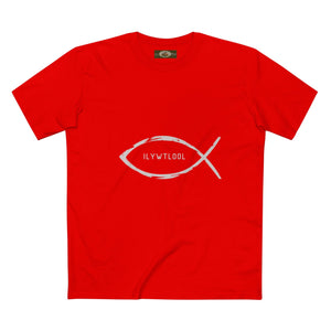 Christian Fish acronym (ILYWTLOOL) custom logo Printify