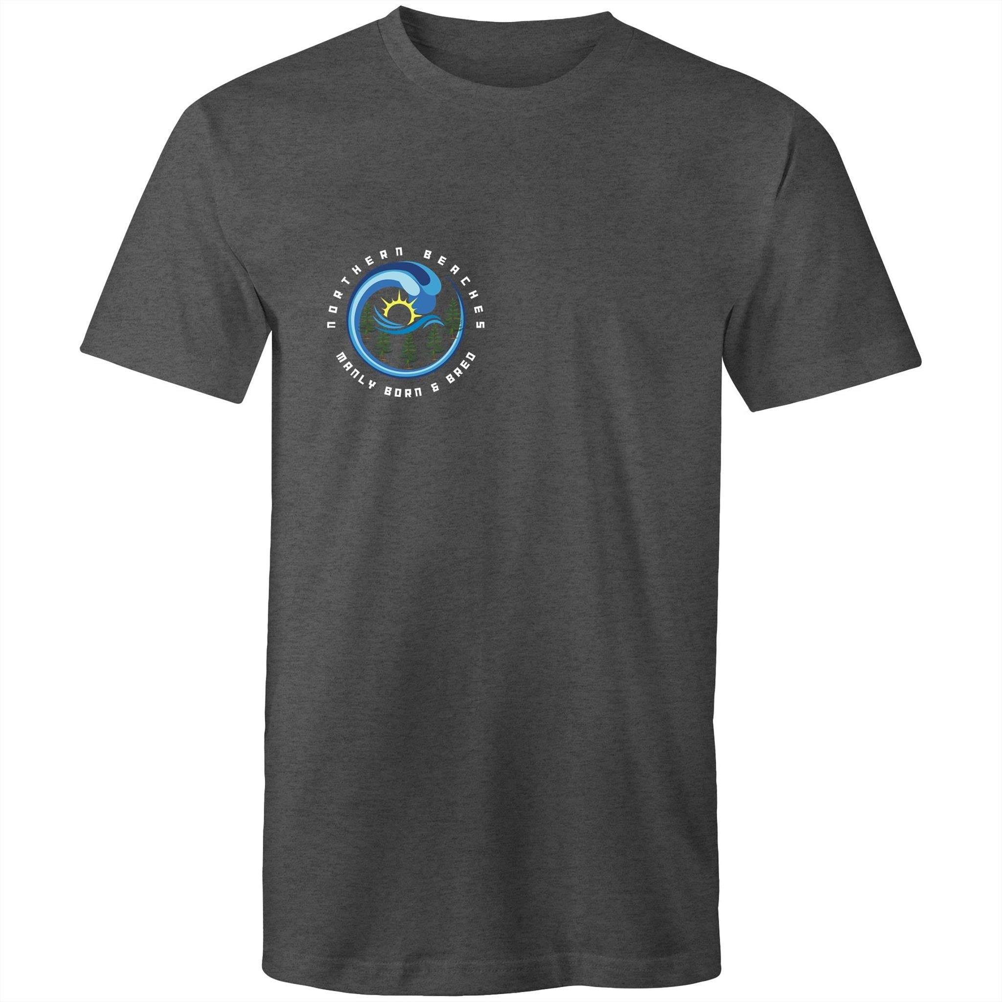 Manly Born n Bred Northern Beaches Sydney Australia Printed Logo T-Shirt Ogo Merch