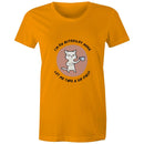 Maple Tee Need Coffee Logo Print 