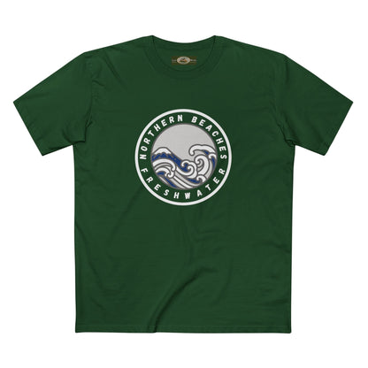 Northern Beaches 'Freshwater' Cotton Tee — Custom Logo Adult T-Shirt 