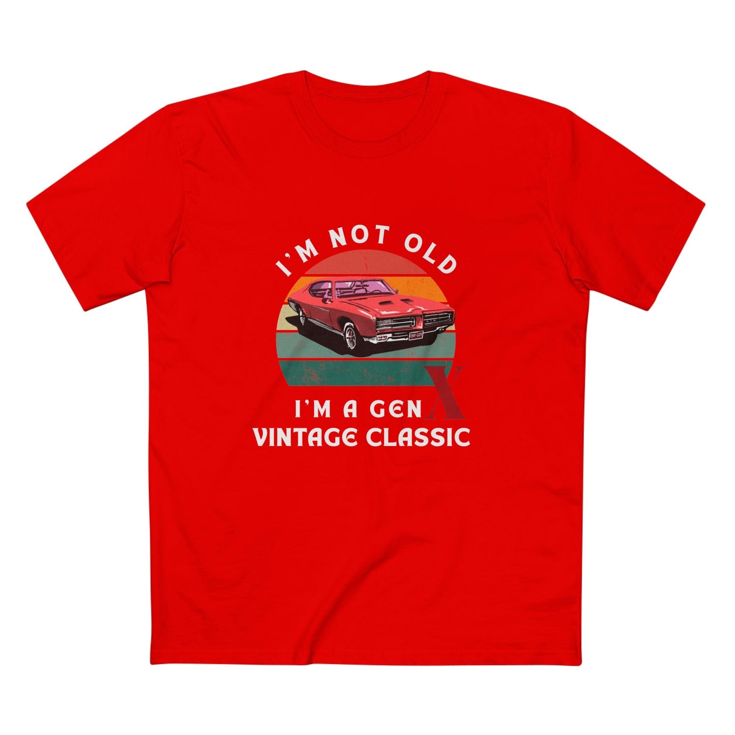 Gen X Graphic Tee - Nostalgic Gen X T-Shirt, Vintage Style Tee, Gift for Generation X, Casual Wear, Retro Shirt 