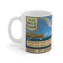 Coffee Mug - South Steyne Crossing the Heads 1940s Travel Poster by the PJMSSCo Printify